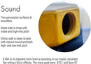 KTÄK -The First Handcrafted, Hand Drum Percussion, Two-Sound Cajón Body Snare, Portable Cajon by Kandu (Natural Wood/Black Logo) by TinyTreasures Baby Boutique
