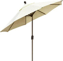 EliteShade USA 10-Year-Non-Fading 10Ft Market Umbrella Patio Umbrella Outdoor Table Umbrella with Ventilation, Natural by GreenHaven Gardens