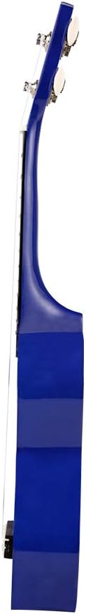 POMAIKAI Soprano Ukulele for Beginners, Ukelele 21" Beginner Instrument for Adults Wood Guitar Small (Dark blue) by TinyTreasures Baby Boutique