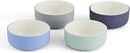 Elk and Friends Kids Porcelain Bowls with Silicone Sleeve | Kids/Toddler/Baby Feeding | Microwave & Dishwasher Safe | Non slip | Cereal/Soup/Snack Dishes & Dinnerware by TinyTreasures Baby Boutique