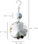 12pcs Crystal Suncatchers, Hanging Crystals Chandelier Prisms for Windows, Rainbow Maker Home Decoration by GreenHaven Gardens