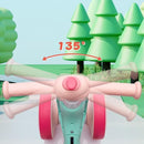 6V Electric Baby Balance Bike with Bubble Machine,4 in 1 Toddler Balance Bike w/Remote for 1 Year Old Boys Girls Kids Bubble Bike Ride on Toys w/Powered Motor,Music,LED Lights (Green&Red) by TinyTreasures Baby Boutique