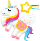 Magic World DIY Personalised Sewing Kit - My Magical Unicorn | Frist Sewing Arts & Crafts Gifts | Educational Sewing Kit for Kids|Sew Your Own Unicorn (Safety Neddle & Instruction Included) by TinyTreasures Baby Boutique