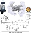Globe String Lights Plug in 65.6 Feet 150 led,8 Modes Fairy String Lights,Indoor String Lights for Bedroom,Classroom,Outdoor String Lights for Patio,Garden,Party,Wedding-Warm White by GreenHaven Gardens