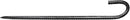 VEVOR Rebar Stakes, 16-Inch, Heavy-Duty 0.4 in Diameter J Hook, Galvanized Steel Ground Anchors with Chisel Point End & Rust-Resistant Coating, for Gardening Support, Fence, Camping Tents (24-Pack) by CozyNest Decor