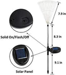 DIY Solar Garden Lights ETL Certified, 105 LED Solar DIY Flowers Fireworks Stars Lights Outdoor, RockyMars Waterproof Solar Powered Pathway Lights for Path Lawn Walkway Patio Yard Christmas, 2 Pack by GreenHaven Gardens