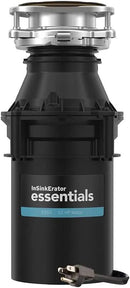 InSinkErator Essentials ES50 Kitchen Garbage Disposal with Power Cord, 1/2 HP Motor Continuous Feed Food Waste Disposer, ES50 W/C by CozyNest Decor