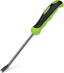 Maxmoral 12.99 Inch Garden Hand Weeding Tool with Ergonomic Handle Stainless Steel Farm Transplant Gardening Plant Loosening Root Starter by GreenHaven Gardens