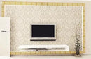15 Pcs DIY Geometric Shape Acrylic Decorative Mirror Stickers Removable Adhesive Wall Mirror Décor for Living Room Home Background (Gold,3.15 * 7.87inches) by CozyNest Decor