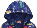 TUIJI Toddler Boys Girls Cartoon Print Zip Jacket Hooded Trench Lightweight Kids Coats Windbreaker Outdoor Cute Dust Coats by TinyTreasures Baby Boutique