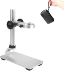 Aluminum Alloy Microscope Stand Holder for USB Digital Microscope, Cainda Stable Metal Stand Bracket with Portable Carrying Case, Support Adjusted Up and Down Easy to Focus by TinyTreasures Baby Boutique