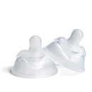 Herobility Double Anti-Colic Silicone Nipples, Baby Bottle Teats, Breast Like Shaped Nipples - Fits Herobility's & Eco Baby Bottles | Pack of 2 (Small Size) by TinyTreasures Baby Boutique
