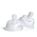 Herobility Double Anti-Colic Silicone Nipples, Baby Bottle Teats, Breast Like Shaped Nipples - Fits Herobility's & Eco Baby Bottles | Pack of 2 (Extra Large Size) by TinyTreasures Baby Boutique
