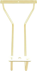 8.8-Inch Gold Wine Glass Rack, Under Cabinet Wine Glass Holder Stainless Steel Stemware Rack - Hanging Stemware Holder for Cabinet Kitchen Bar, Set of 3 by CozyNest Decor