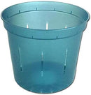 rePotme 6 inch Orchid Pot 3 Pack - Slotted Orchid Pots with Holes for Repotting (Blue Sapphire) by GreenHaven Gardens