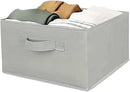 Hanging Shelf Closet Storage Organizer Removable Drawers ，Hanging Storage Organizer Hanging Sweater 2 Sock Underwear Drawers for Closet, Bedroom, Light Grey by CozyNest Decor