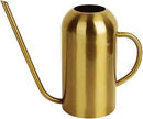 Watering Can Indoor Plants, 50 oz/1500 ml Metal Stainless Steel Watering Can Pot with Long Spout for Indoor House Plants Bonsai Outdoor Garden Flower Decorative(Copper) (Gold) by GreenHaven Gardens