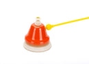Desk Bells for Kids - 8 Note Colorful Metal Handbells Set with Handle - Educational Teaching and Learning Instruments - Musical Toys for Toddlers Children by TinyTreasures Baby Boutique