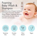 SoCal Suds & Company 2oz Organic Foaming Baby Wash & Shampoo - Fragrance Free- 2 Pack by TinyTreasures Baby Boutique