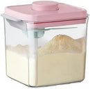 Ankou Formula Container - 1700ml Airtight Formula Dispenser One Button Handy Milk Powder Container BPA-Free Storage Containers with Scoop and Scraper Transparent 730g by TinyTreasures Baby Boutique
