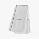 Outer Bug Shield Outdoor Throw Blanket w/Insect Shield Repellent Gear Technology- Lightweight Insect-Repellent Outdoor Blanket, Camping, Picnic & Beach Blanket, Swan White Windowpane Plaid, 50"W x 60" by CozyNest Decor