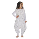 Tealbee Dreamsuit: Toddler Sleep Sack with Feet 3T 4T - 1.5 TOG Winter Baby Wearable Blanket for Walkers - Rayon made from Bamboo, Organic Cotton Sleep Bag - Mushroom by TinyTreasures Baby Boutique