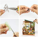Rolife DIY Miniature House Kit Miller's Garden, Tiny House Kit for Adults to Build, Mini House Making Kit with Furnitures, Halloween/Christmas Decorations/Gifts for Family Friends (Miller's Garden) by TinyTreasures Baby Boutique