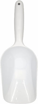 Jumbo Plastic Scoop - 12" Large Food Scoop for Flour, Sugar, Cereal, Pet Food, Gardening by GreenHaven Gardens