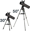 Celestron - NexStar 130SLT Computerized Telescope - Compact and Portable - Newtonian Reflector Optical Design - SkyAlign Technology - Computerized Hand Control - 130mm Aperture Grey by TinyTreasures Baby Boutique