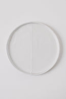 Sonnet Dinner Plate - Matte White/Glossy White - Set of 6