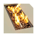 Alora 42" 50K BTU Iron Liquid Propane Fire Pit Table With Glass Stones (SAK63845)