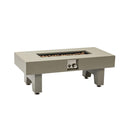 Alora 42" 50K BTU Iron Liquid Propane Fire Pit Table With Glass Stones (SAK63845)