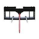 42-Inch Heavy-Duty Pallet Forks Hay Spear Skid Steer Attachment With Quick Attach (SAK16528)