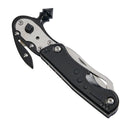 Black Glass Breaker With Multi Tools, 6" L by creativegiftsdirect