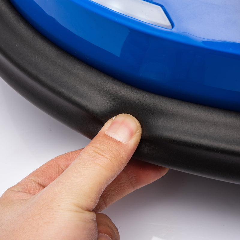 6V Kids Ride on Electric Go Kart Bumper Car W/Parents Remote Control,Three Speed Adjustable,LED Lights,Horn,Bluetooth,Player&360Spin,Vehicle body with Anti-collision padding for 18m+.