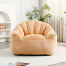 Beanbag Chair, Beanbag Sofa Chair With Armrests Stuffed High Density Foam by Unique Piece Furniture
