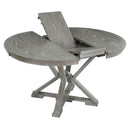 Dining Set With Extendable Round Table And 4 Upholstered Chairs by HouseOfZazla