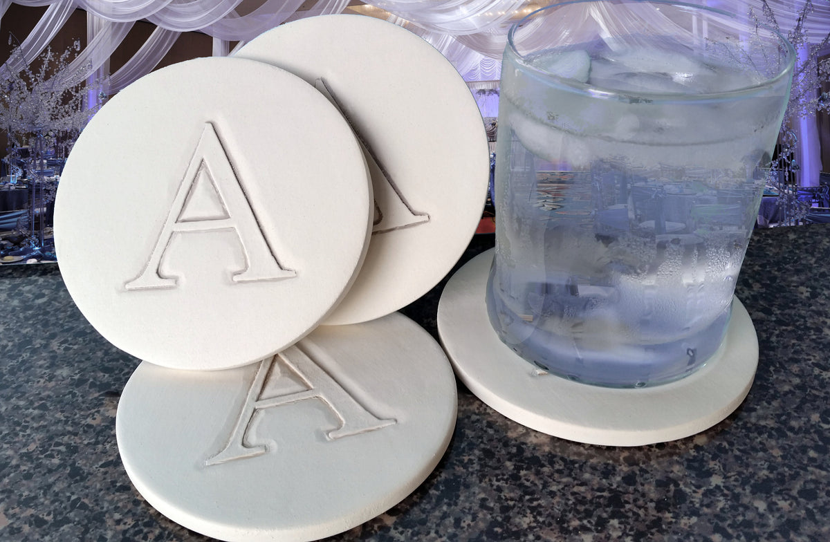 A Drink Coasters, installed in a room