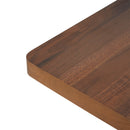 63" Rectangular Dining Table (Walnut) by HouseOfZazla