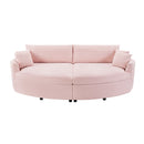 Oversized Double Chaise Lounge Sofa With USB Ports by HouseOfZazla