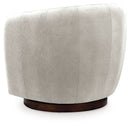Annbury - Swivel Accent Chair - Light Beige by Unique Piece Furniture