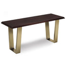 Lewis - Bench - Cognac by Unique Piece Furniture
