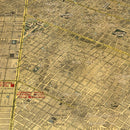 Vintage Map of San Francisco, California 1914