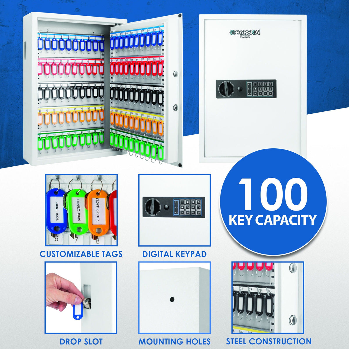 Key Cabinet Digital Keypad Wall Safe, photo 8 of 20