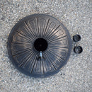 Antique Bronze 28 lbs Round Concrete Umbrella Stand Base Weight