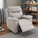 Chriki - Power Motion Recliner With Lift Heating Massage Chair - Beige by Unique Piece Furniture