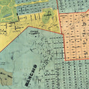 Vintage Map of San Francisco, California 1890