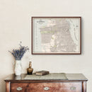 Vintage Map of San Francisco, California 1901