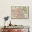 Vintage Map of San Francisco, California 1903