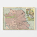 Vintage Map of San Francisco, California 1903